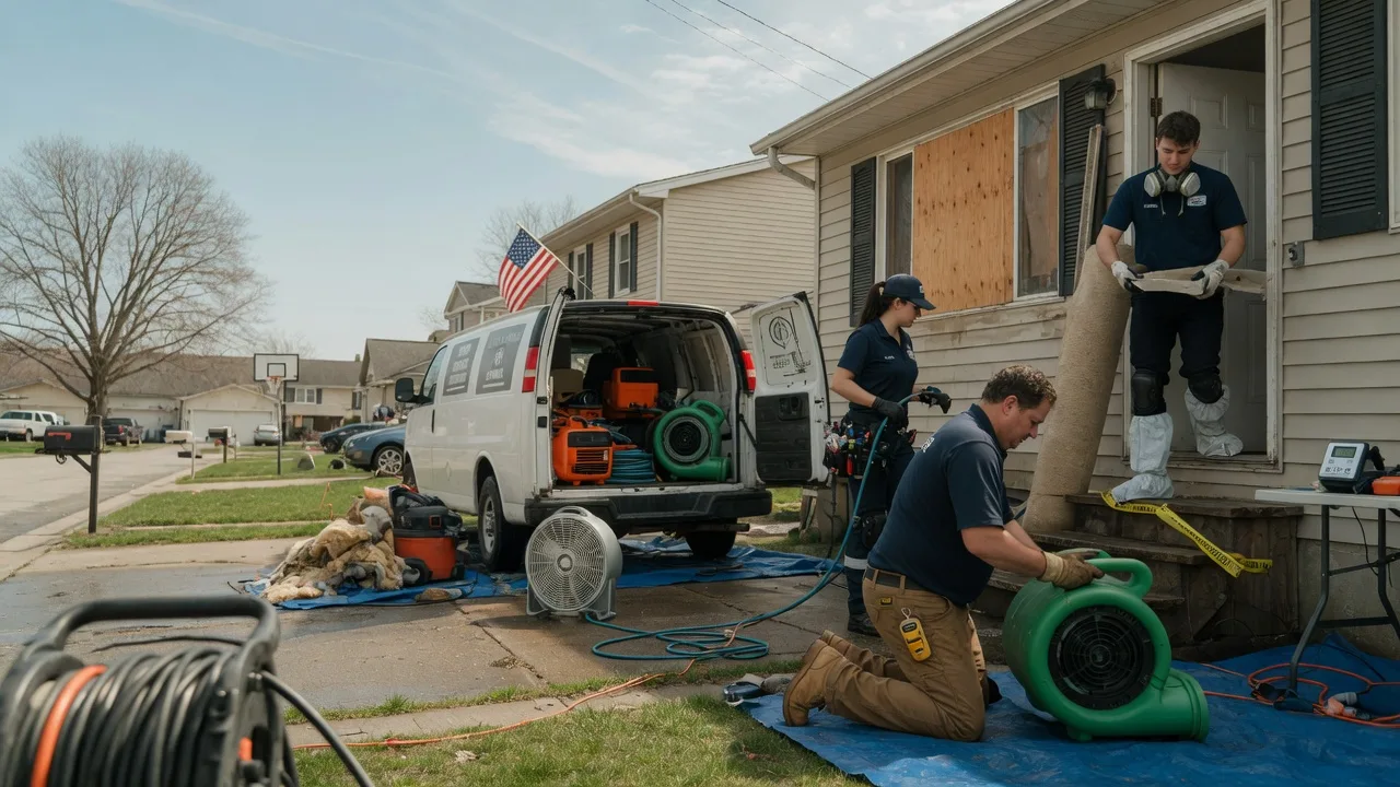 Water Damage Restoration in Sunflower, AL near me